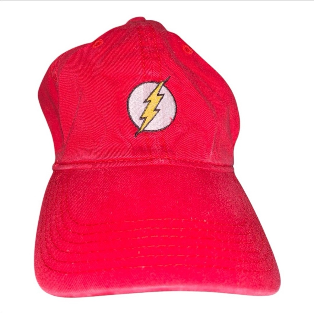 Adult  Red Flash Logo Cap